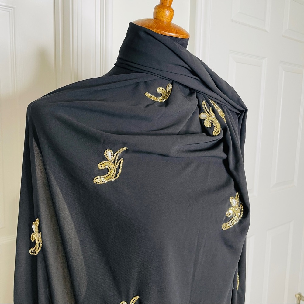 Muslim party scarf hijab special event fashion Dubai Designer - Picture 3 of 6